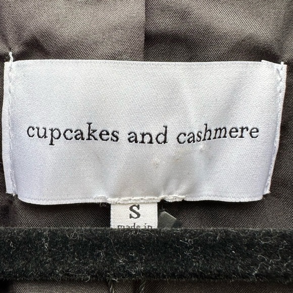 NWT Cupcakes & Cashmere Mackenzie Draped Front Jacket Sz S - Picture 5 of 14